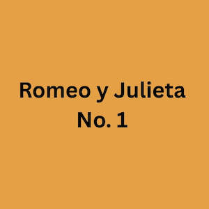 Romeo Y Julieta No 1