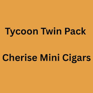 Tycoon Twin Pack Cherise Mini Cigars