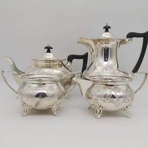 Cooper Brothers, Sheffield - Ornate Tea and Coffee Service - ANTIQUE