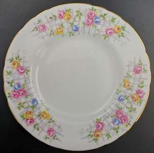 China Brands T: Tuscan - Colourful Roses on Trellis - Side Plate