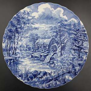 China Brand Alfred Meakin England: Alfred Meakin - The Mill - Dinner Plate