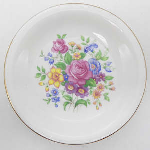 China Brand Bell China England: Bell China - Floral Sprays - Saucer
