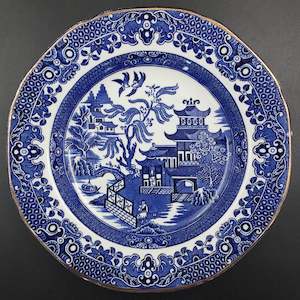 China Brand Burleigh Ware England: Burleigh - Willow - Side Plate