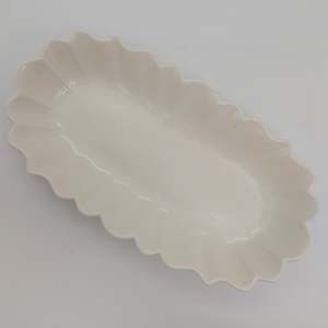 Crown Devon - White - A430 Oval Dish