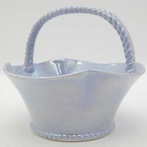 China Brand Crown Devon England: Crown Devon - Blue Lustre - A150 Basket