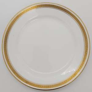 China Brand Grosvenor England: Grosvenor - Gold Meandros - Side Plate