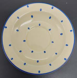 Susie Cooper for John Lewis - Blue Polka Dots - Saucer