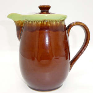 Denby Stoneware - Green and Brown - Coffee Pot/Hot Water Jug, 2.5 Pint