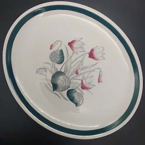 Burleigh - Cyclamen - Oval Dinner Plate