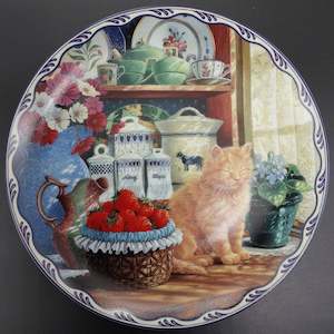 China Brands B: Bradford Exchange - Annebell's Simple Pleasures - Display Plate