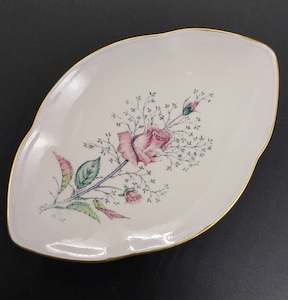 China Brand Carlton Ware England: Carlton Ware - Pink Rose - 2551 Pin Dish