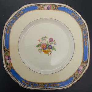Grindley - Vase of Flowers, Blue Floral Band - Side Plate