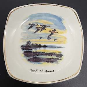 Midwinter - Teal at Speed, by Peter Scott - Butter Pat