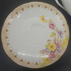 Taylor & Kent - Colourful Flowers, 6565 - Saucer