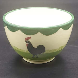 China Brands X Y Z: Zell Harmersbach - Black Rooster - Sugar Bowl