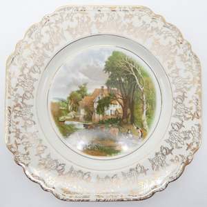 China Brand Lord Nelson Nelson Ware England: Lord Nelson - Constable's Valley Farm - Plate