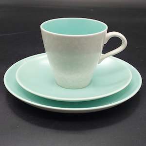 China Brand Poole England: Poole - C57 Ice Green and Seagull - Trio