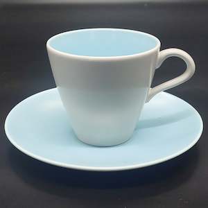 China Brand Poole England: Poole - C104 Sky Blue and Dove Grey - Duo