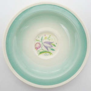Susie Cooper - Dresden Spray, Blue/Green 1017 - Demitasse Saucer