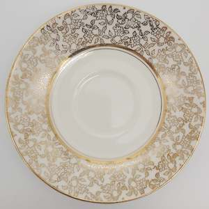 Palissy - Gold Filigree - Saucer for Tea Cup