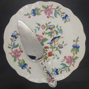 Aynsley - Pembroke - Cake/Pavlova Plate and Server