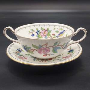 Aynsley - Pembroke - Soup Bowl and Saucer