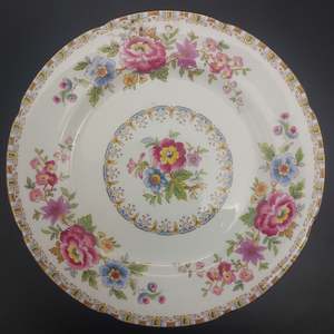 China Brands G: Grafton - Floral Sprays and Geometric Border - Side Plate