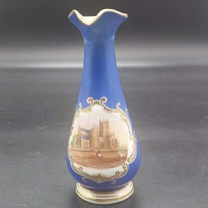 G Grainger - Hand-painted Worcester Cathedral - Small Jug