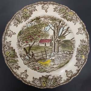 Johnson Brothers - The Friendly Village: The Stone Wall - Salad Plate