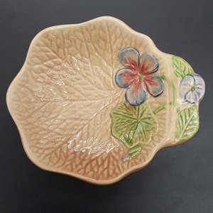 Melba Ware - Blue Flowers - Condiment/Trinket Dish