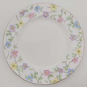 Tuscan - Colourful Floral Rim - Luncheon Plate
