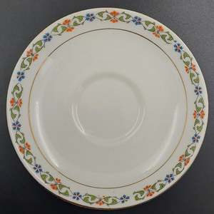 Tuscan - Small Floral Border - Saucer