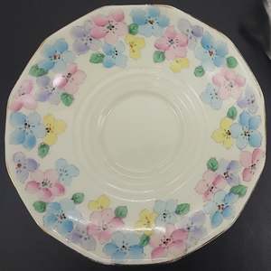 Tuscan - Colourful Flowers - Saucer