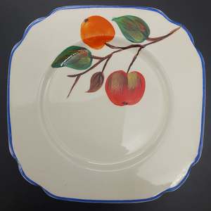China Brand Empire Porcelain Co England: Empire - Hand-painted Cherries - Small Plate