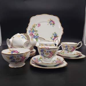Royal Albert - Harvest Bouquet - 21-piece Tea Set
