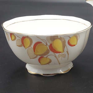 China Brands R: Royal Albert - Winter Cherry - Sugar Bowl