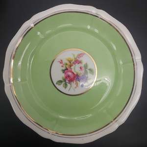 Paladin - Floral Spray with Green Band - Side Plate