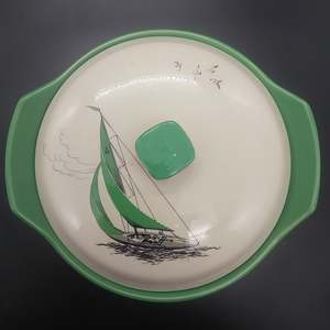 Palissy - Regatta, Green - Lidded Serving Dish