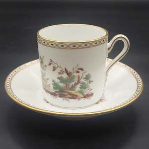 Richard Ginori - Watteau-style Landscapes, Pattern E - Demitasse Duo