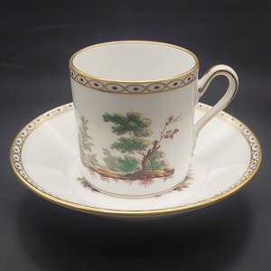 Richard Ginori - Watteau-style Landscapes, Pattern B - Demitasse Duo