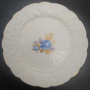 China Brands A: Aynsley - Blue Rose on Crocus - Side Plate