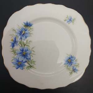 Colclough - Blue Flowers, 7878 - Side Plate