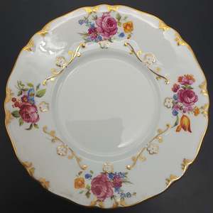 China Brands G: Grosvenor - Floral Sprays and Gold Filigree - Side Plate