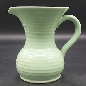 China Brands D: Lovatt's - Ribbed, Green - Jug
