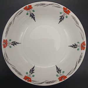 Shelley - Red Poppies, Black Wheat, 11326 - Bowl