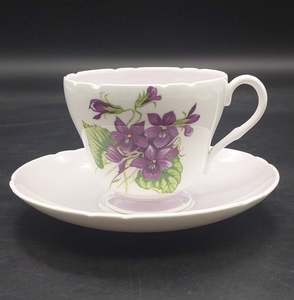China Brands S: Shelley - Violets, 13735 - Duo