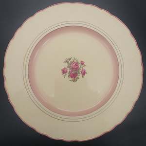 China Brands A: A J Wilkinson - Pink Roses, Pink Band - Side Plate