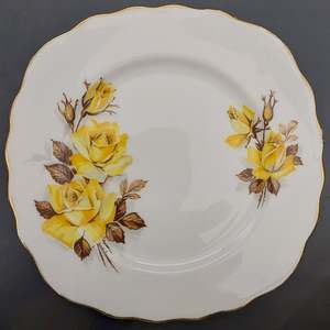 Colclough - Yellow Roses - Side Plate