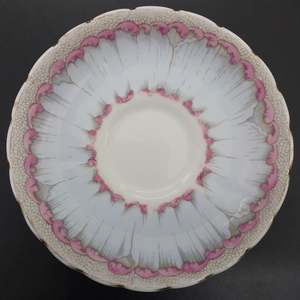 Tuscan - Blue and Pink Flower, C9068 - Saucer