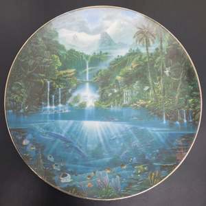 The Hamilton Collection - Sanctuary of the Dolphin - Display Plate